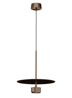 Surface-Mounted Base Suspended Pendant Light with UFO Anti-Glare Shade