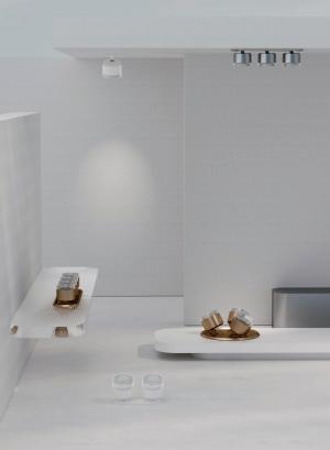 Recessed Adjustable Low-Glare Spotlight