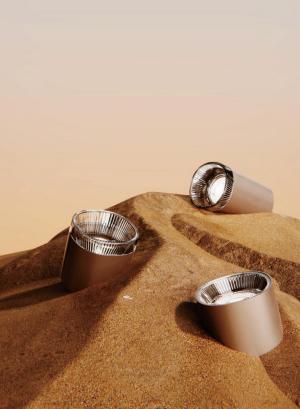 Surface-Mounted Low-Glare Flood Downlight